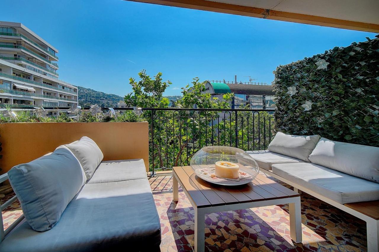 Elisa - Traversant - Terrasse - Verriere Cote D'Azur Cannes Luaran gambar